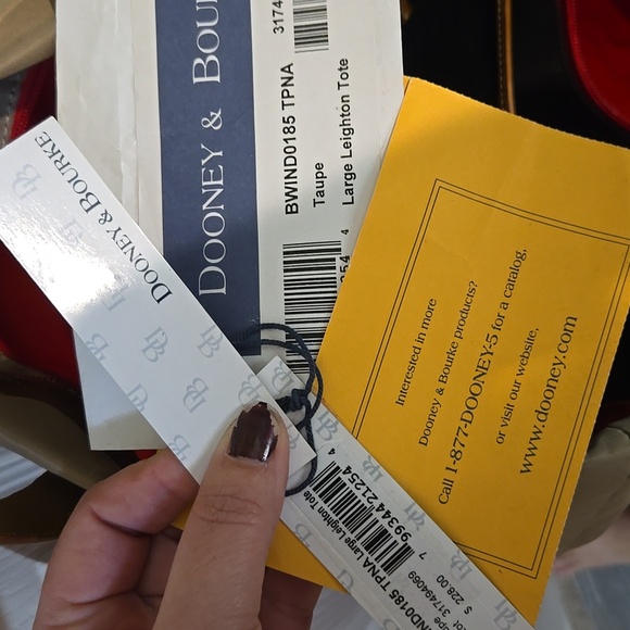 Dooney & Bourke Large Tote Topaz Color - Picture 10 of 10